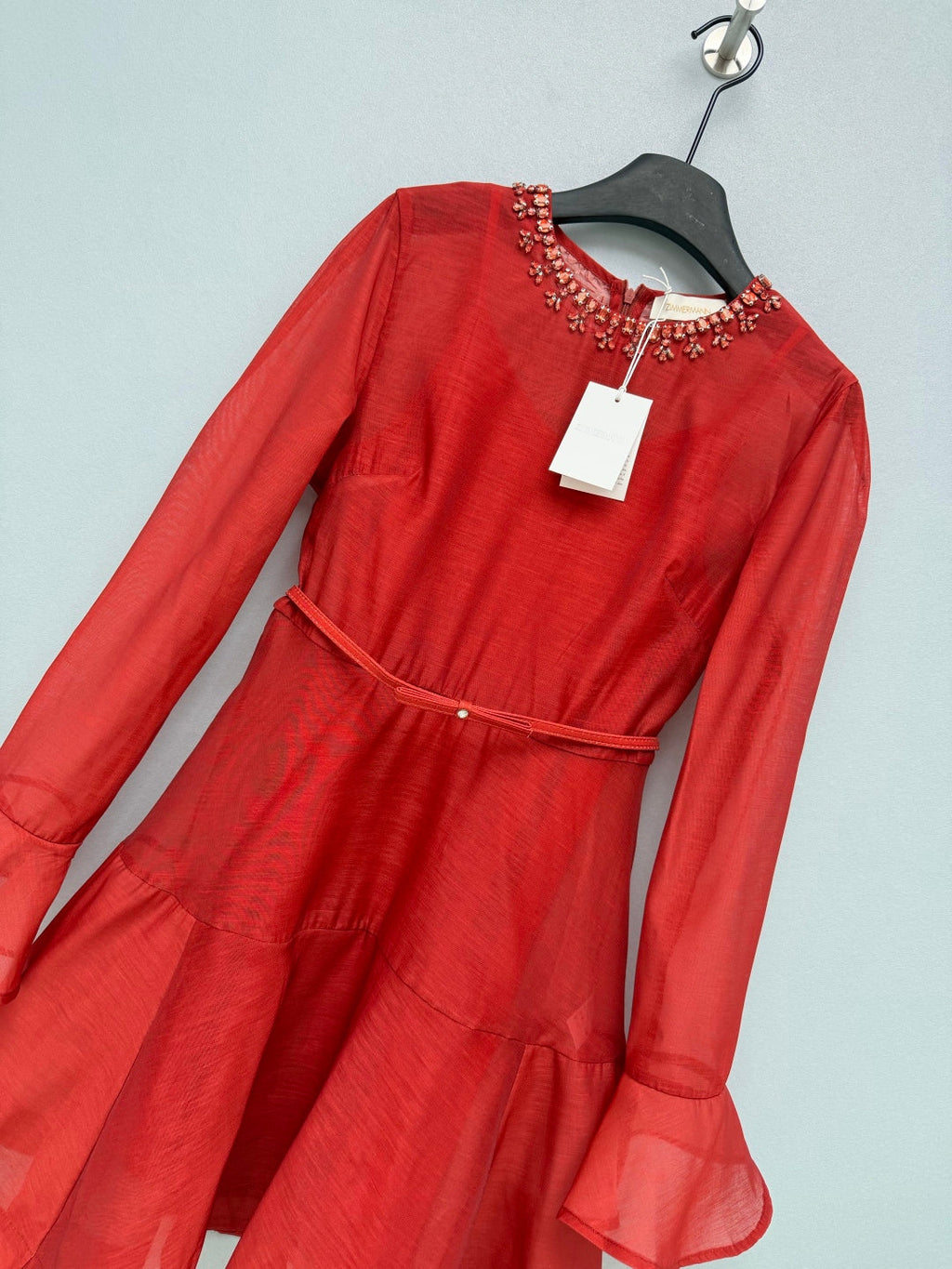 ZIMMERMANN 26S BEADED NECK DRESS STYLE 22