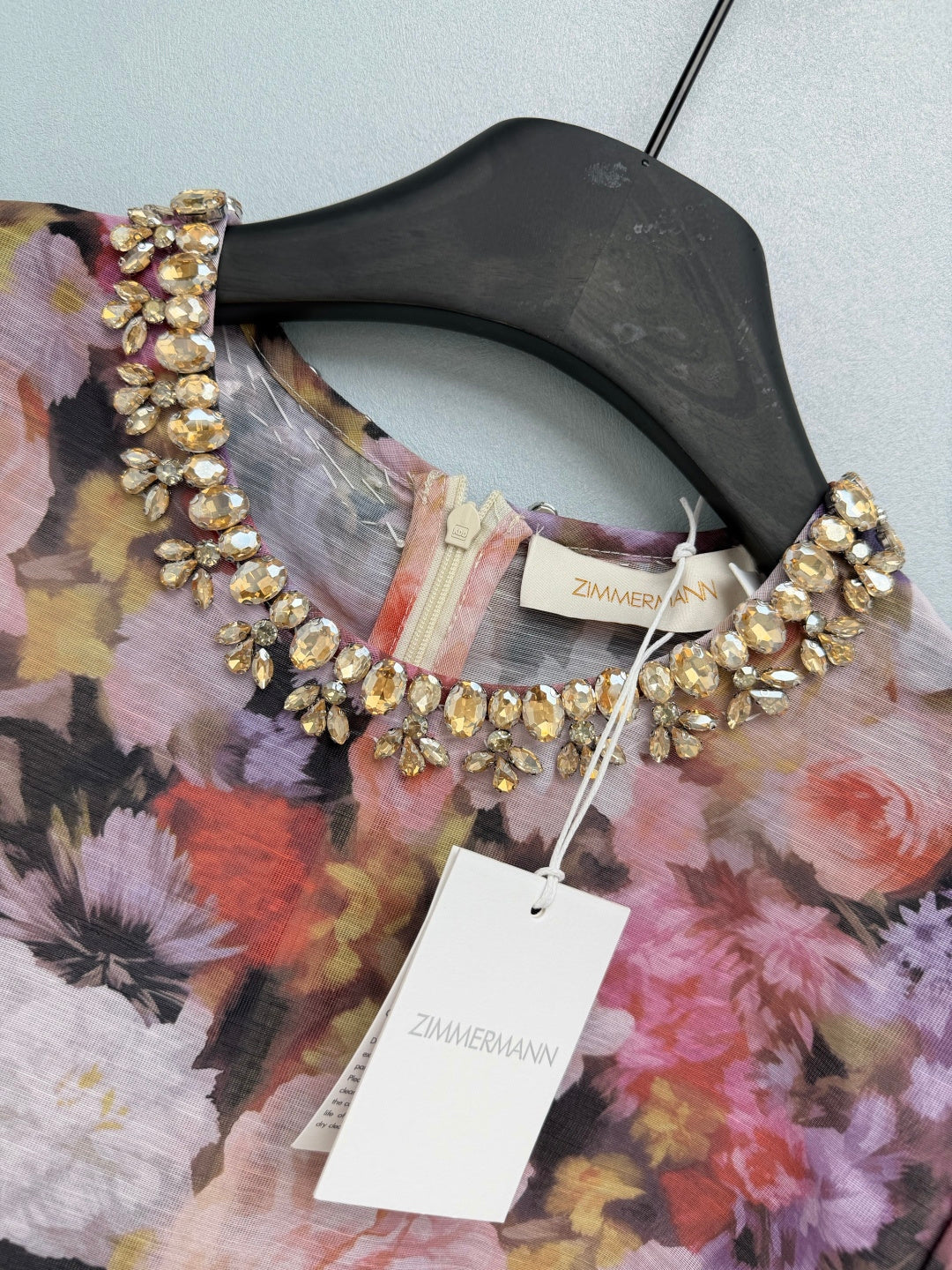 ZIMMERMANN 26S BEADED NECK DRESS STYLE 21