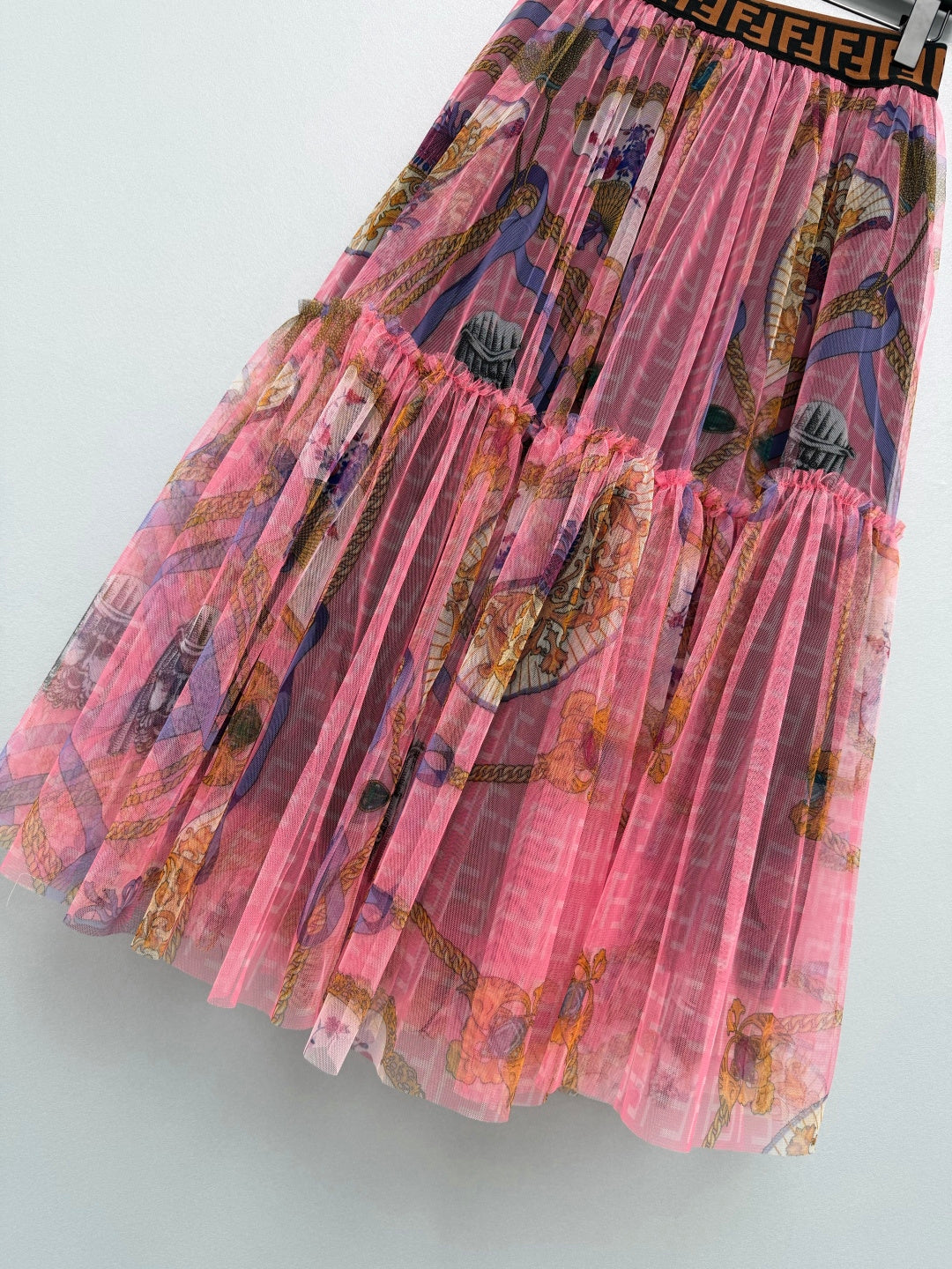 FENDI 26S MESH SKIRT 227