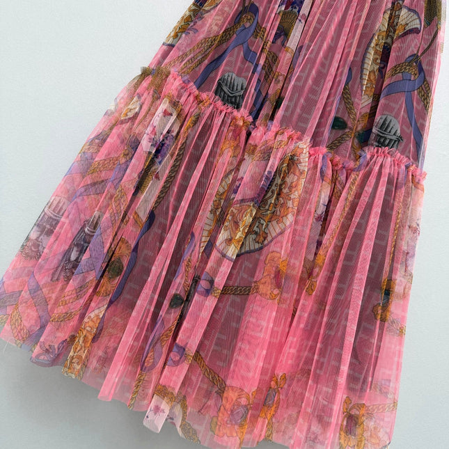 FENDI 26S MESH SKIRT 227
