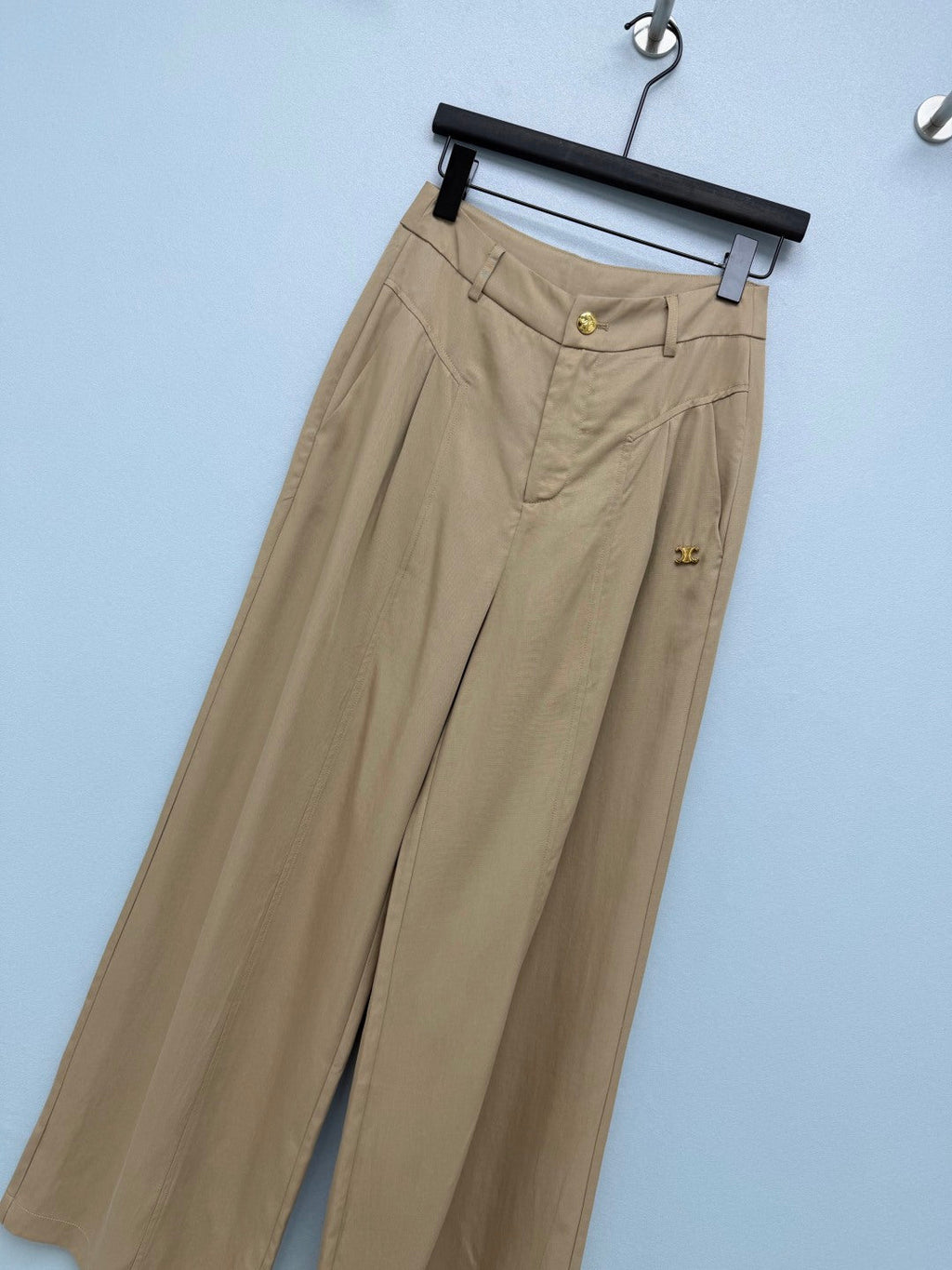 CELINE 26S HIGH-WAIST WIDE-LEG PANTS 401
