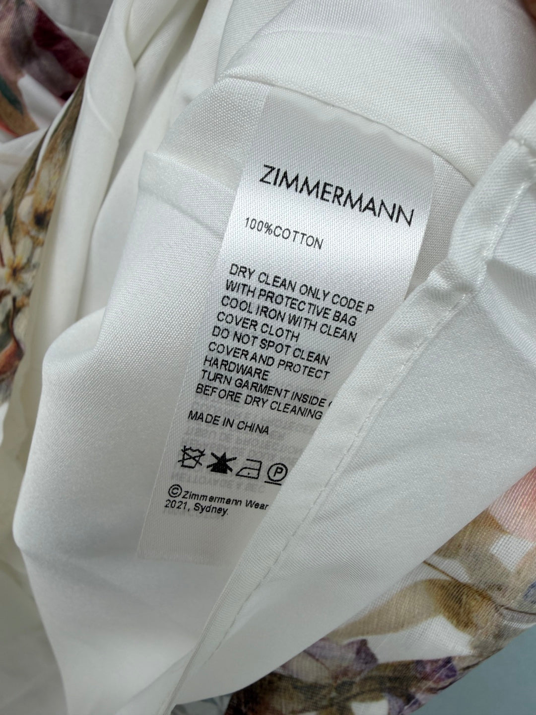 ZIMMERMANN 26S PATTERNED JUMPSUIT 315415