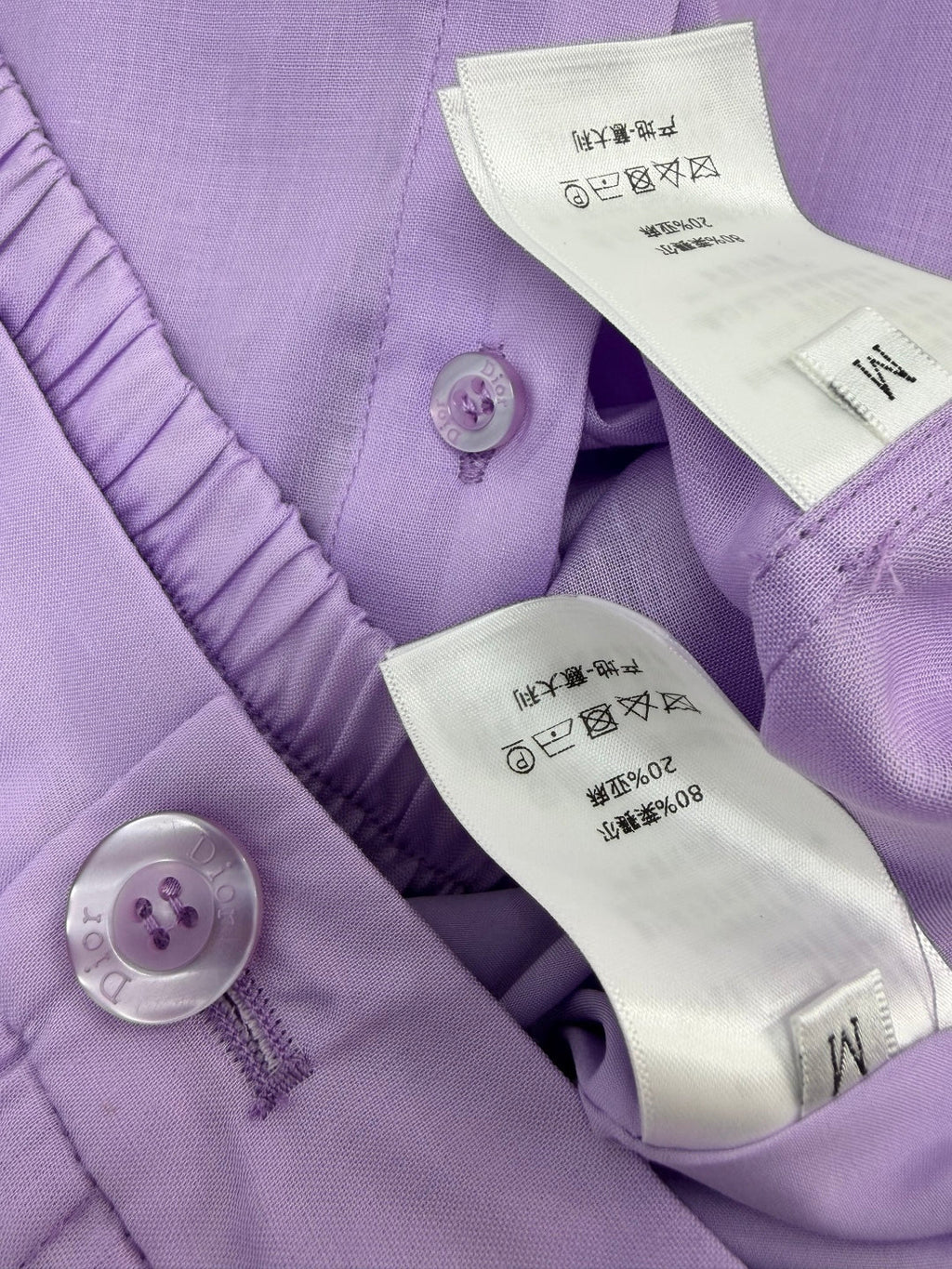 DIOR 26S TWO-PIECE BLAZER AND SHORTS SET 1425