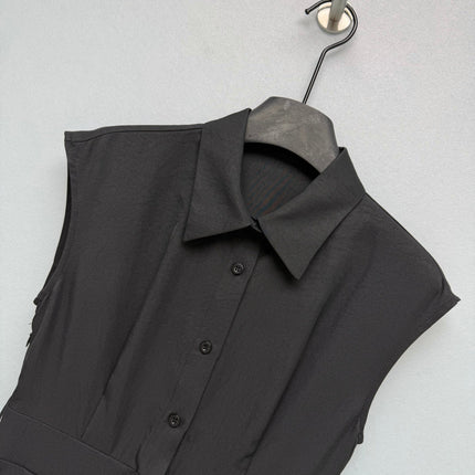 LOEWE 26S SLEEVELESS SHIRT DRESS 346