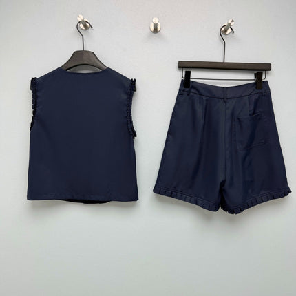 CHANEL 26S VEST TOP & SHORTS SET STYLE 1175