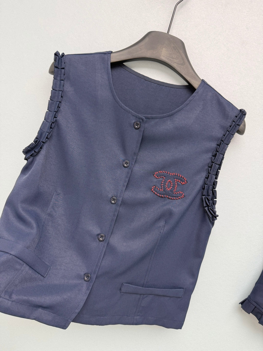 CHANEL 26S VEST TOP & SHORTS SET STYLE 1175