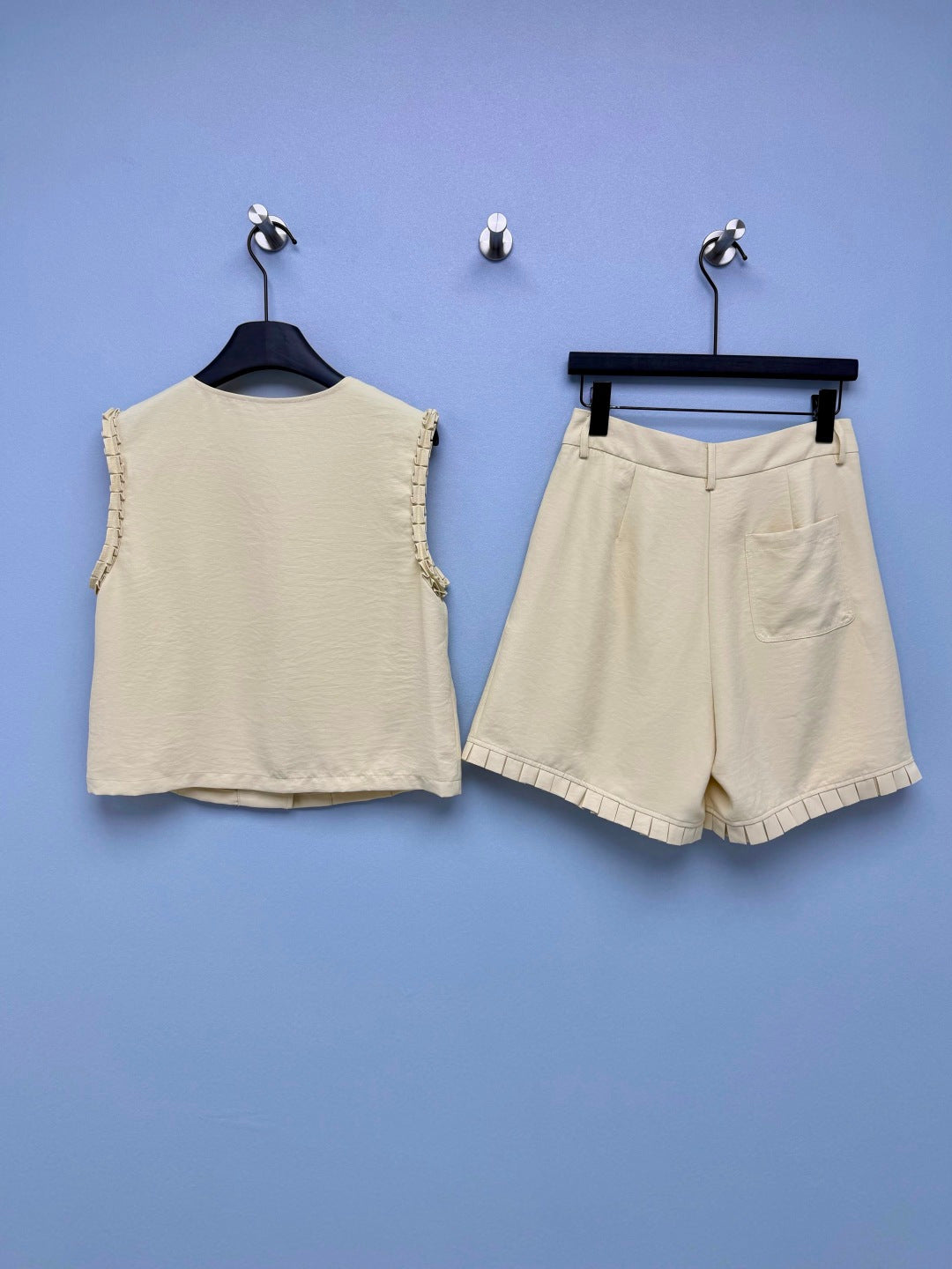 CHANEL 26S VEST TOP & SHORTS SET STYLE 1174