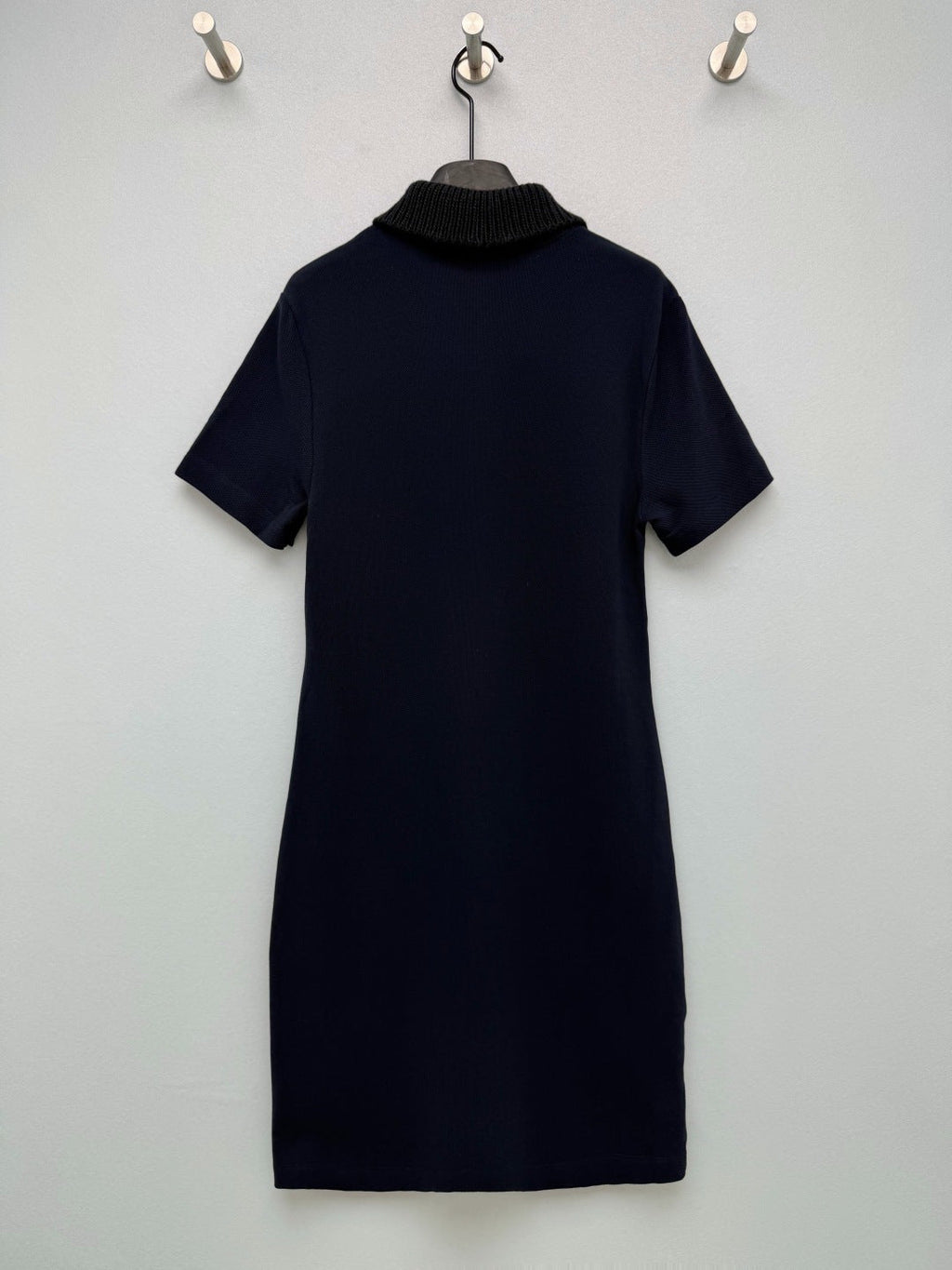 MONCLER 26S SHORT-SLEEVE POLO DRESS 674
