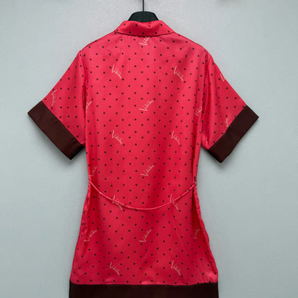 VALENTINO 26S SHORT-SLEEVE POLO DRESS 371
