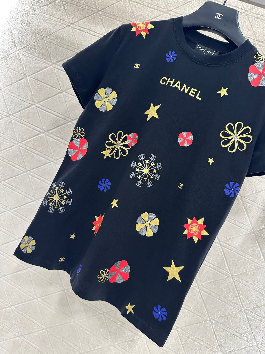 CHANEL 25S PRINTED T-SHIRT 649