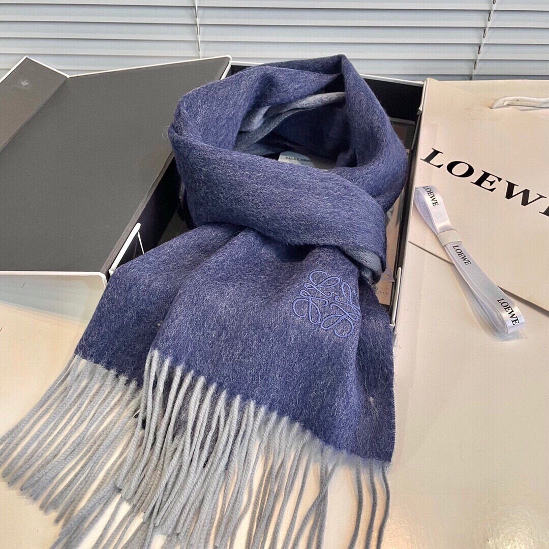 LOEWE 26S SCARF 190 IN CASHMERE 863679