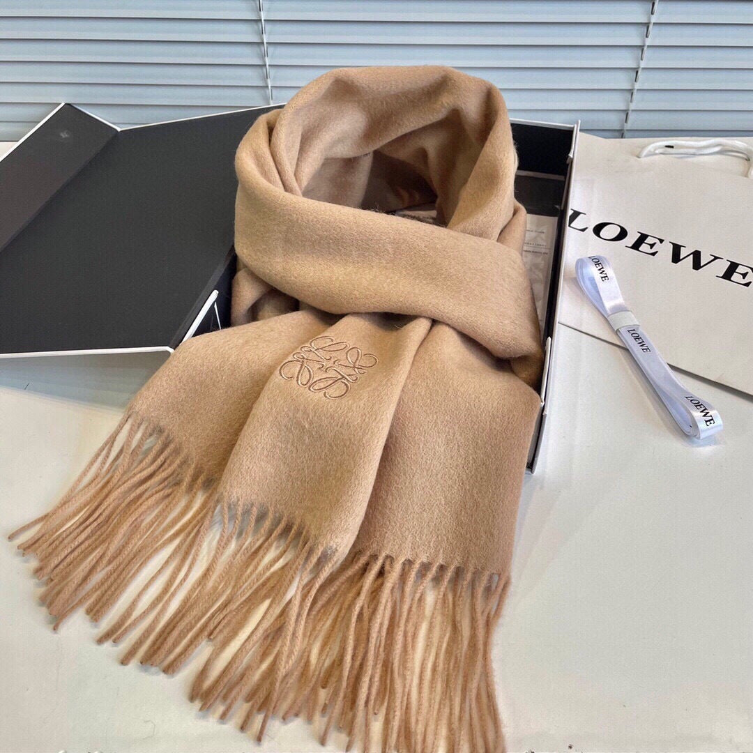LOEWE 26S SCARF 190 IN CASHMERE 863680