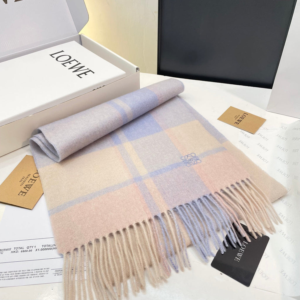 LOEWE 26S SCARF 190 IN CASHMERE 126266