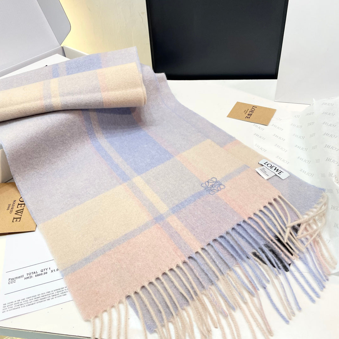 LOEWE 26S SCARF 190 IN CASHMERE 126266