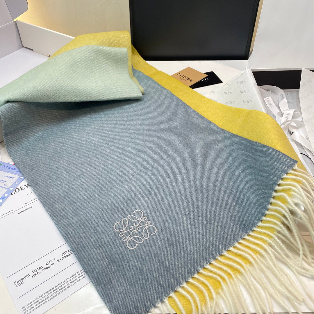 LOEWE 26S SCARF 190 IN CASHMERE 160462