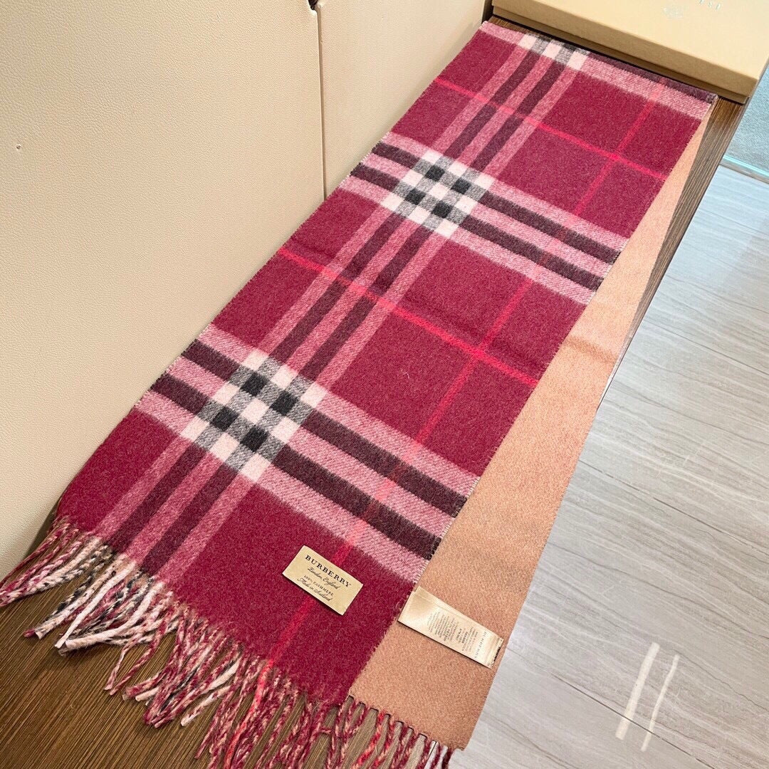 BURBERRY 26S SCARF 200CM IN CASHMERE 163835