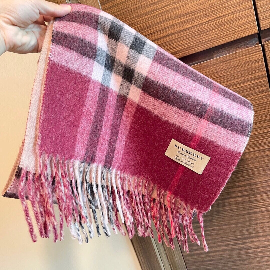 BURBERRY 26S SCARF 200CM IN CASHMERE 163835