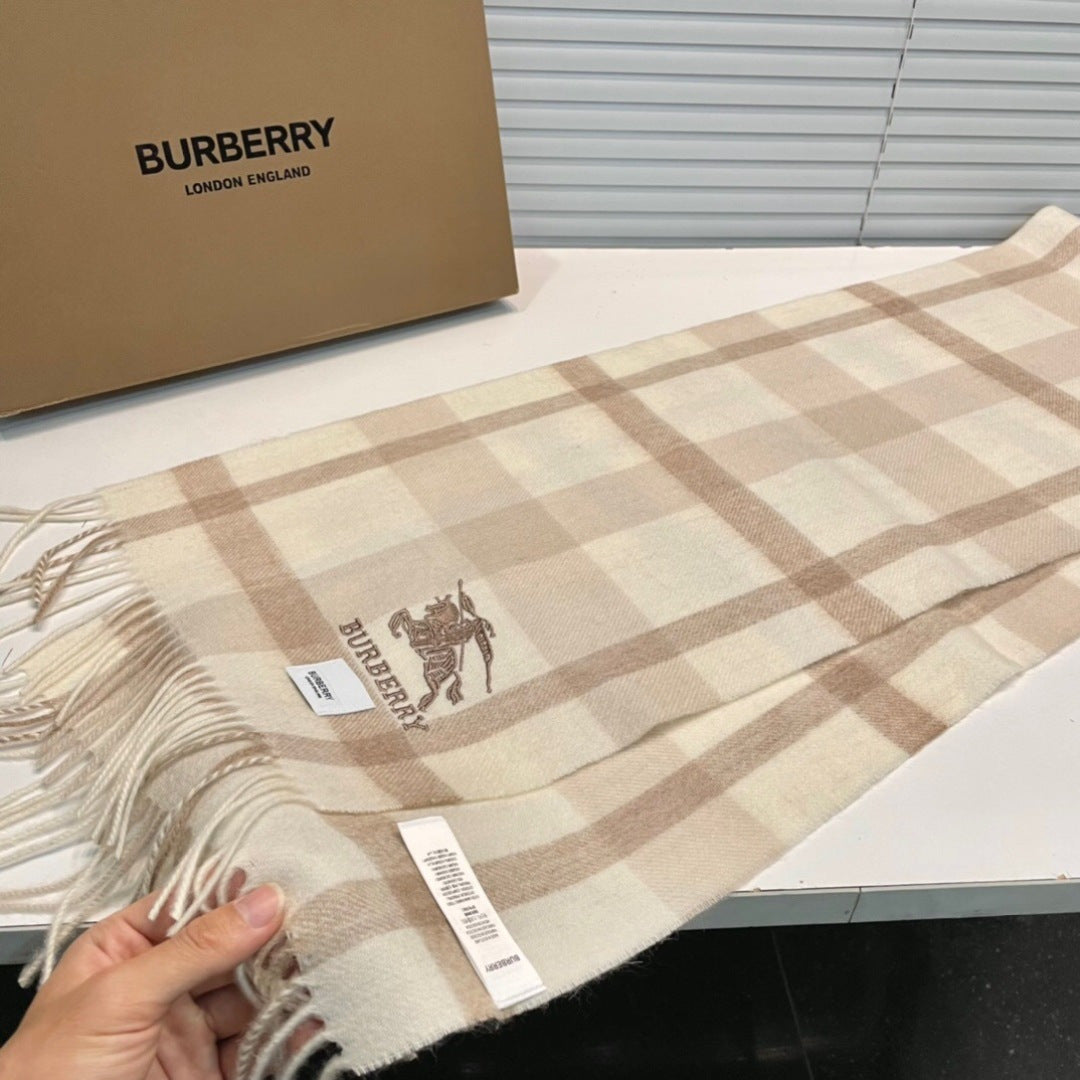 BURBERRY 26S SCARF 180CM IN CASHMERE 175668