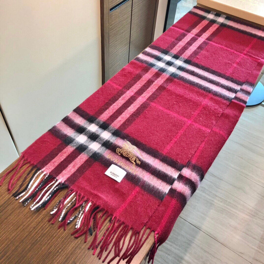 BURBERRY 26S SCARF 180CM IN CASHMERE 175674