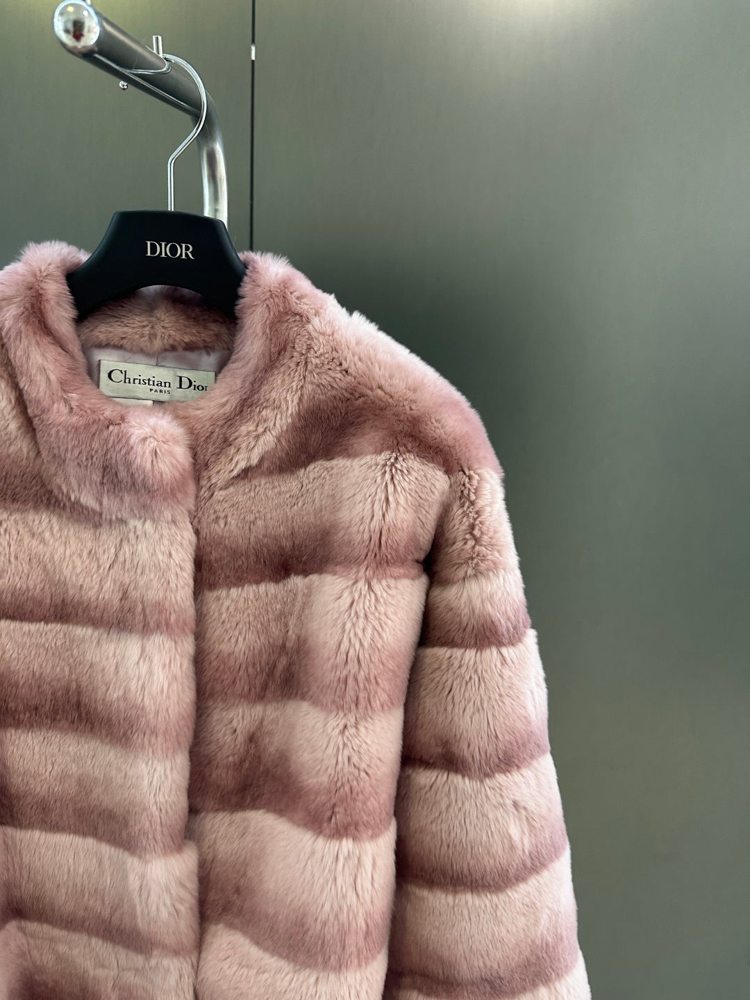 DIOR 25S RABBIT FUR JACKET 736