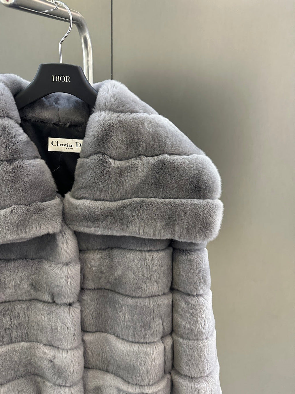 DIOR 25S RABBIT FUR JACKET 739