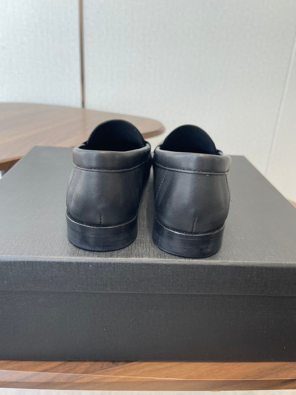 YSL 26S LOAFER IN BLACK CALFSKIN