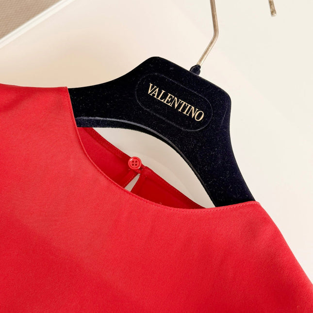 VALENTINO 26S LONG-SLEEVE SILK SHIRT 1229