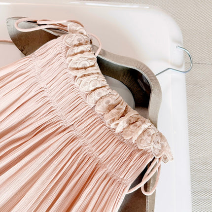 CHLOE 26S PLEATED SILK FABRIC STYLE 114
