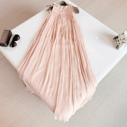 CHLOE 26S PLEATED SILK FABRIC STYLE 114
