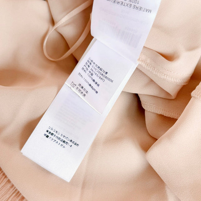 CHLOE 26S PLEATED SILK FABRIC STYLE 114