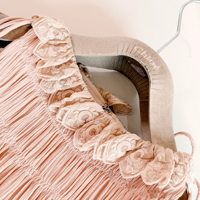 CHLOE 26S PLEATED SILK FABRIC STYLE 114