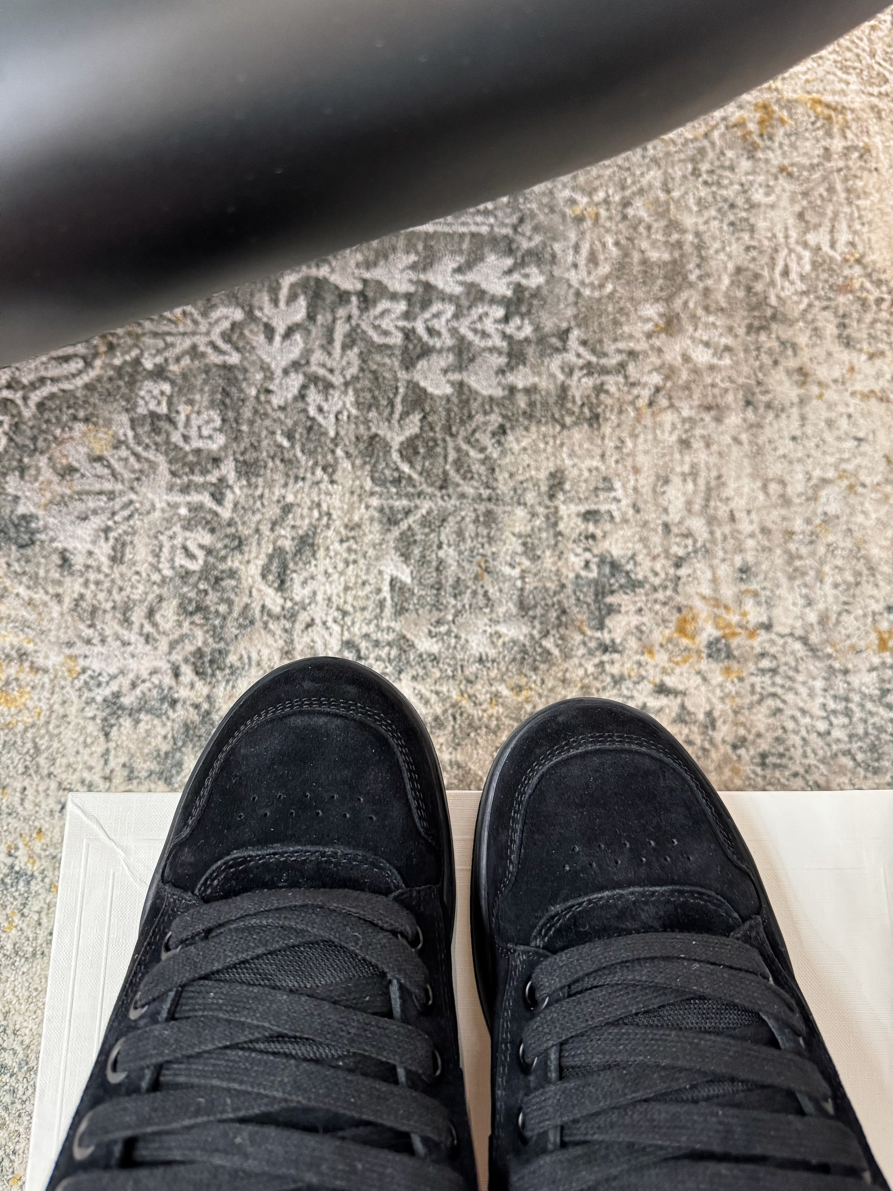 CELINE 26S SNEAKER IN BLACK SUEDE
