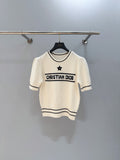 DIOR 26S SHORT-SLEEVE SWEATER 1135