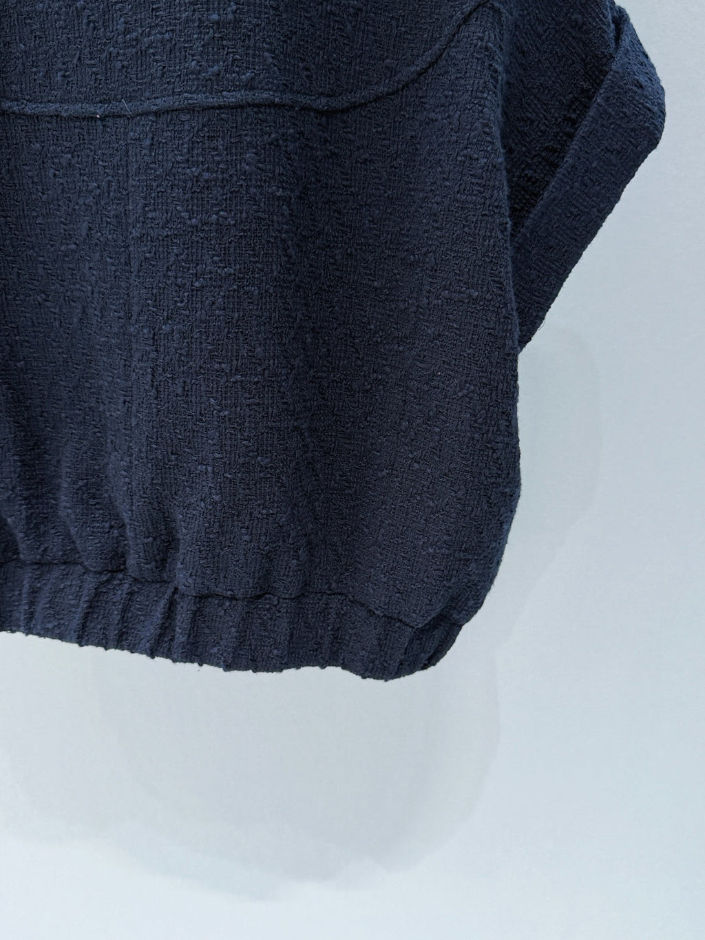 CHANEL 26S SHORT-SLEEVE STAND COLLAR JACKET 888