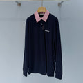 MIUMIU 26S LONG SLEEVE POLO SHIRT 896