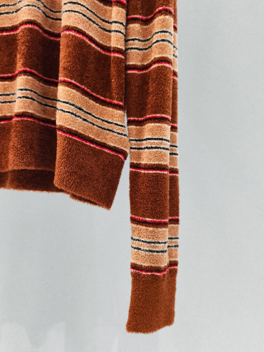 MIUMIU 26S STRIPED PULLOVER SWEATER 880