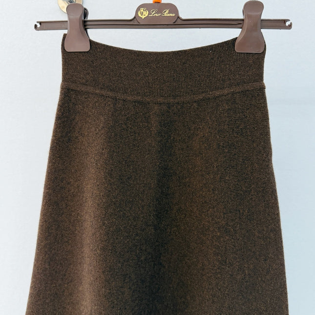 LORO PIANA 26S KNIT SKIRT 693