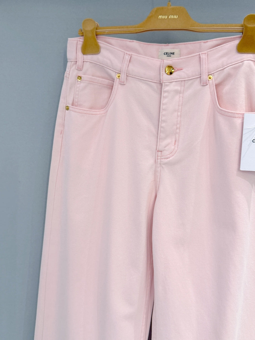 CELINE 26S WIDE-LEG JEANS STYLE 265