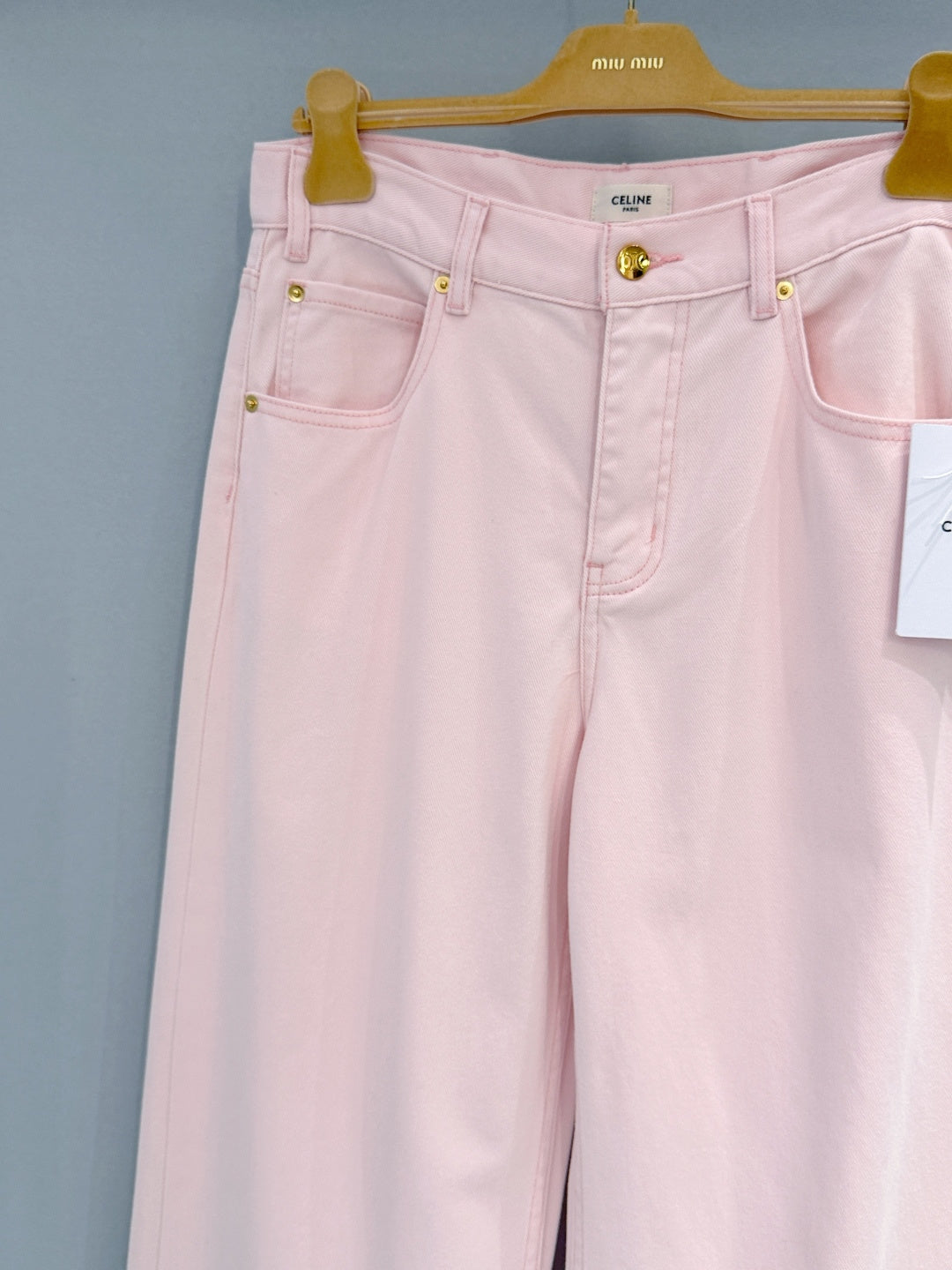 CELINE 26S WIDE-LEG JEANS STYLE 265