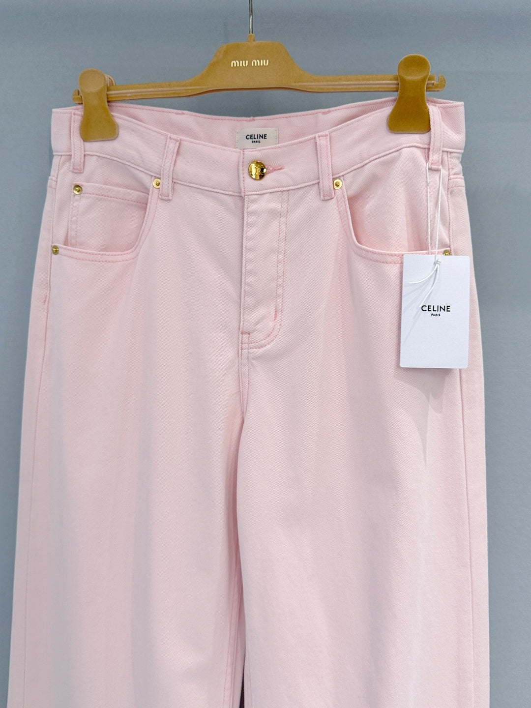 CELINE 26S WIDE-LEG JEANS STYLE 265