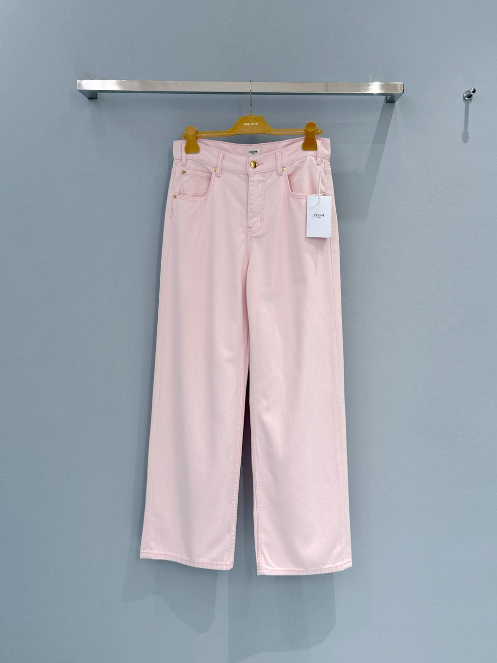 CELINE 26S WIDE-LEG JEANS STYLE 265