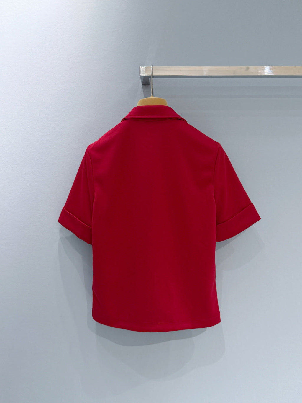 MIUMIU 26S SHORT-SLEEVE POLO T-SHIRT STYLE 1101
