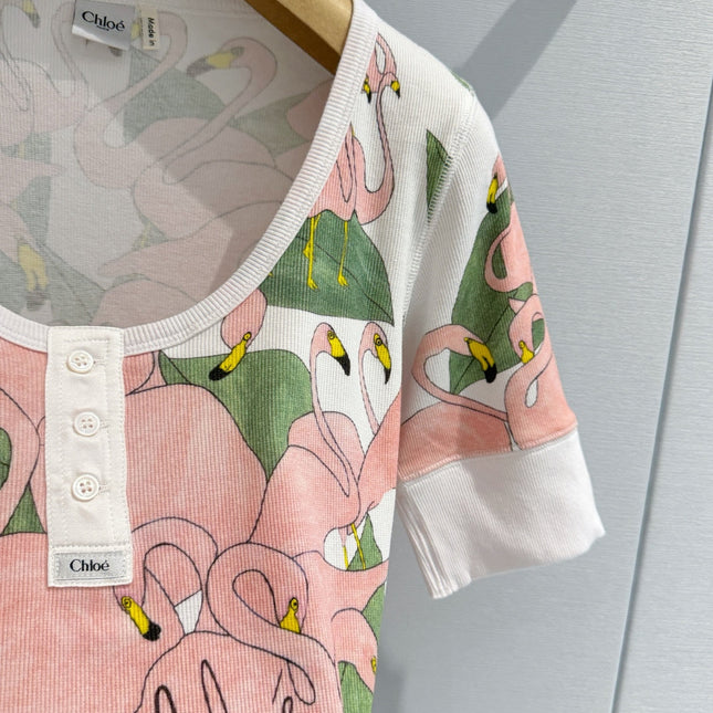 CHLOE 26S SHORT SLEEVE T-SHIRT STYLE 46