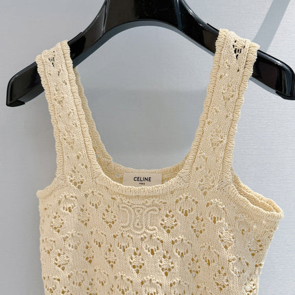 CELINE 26S KNIT TANK TOP 288