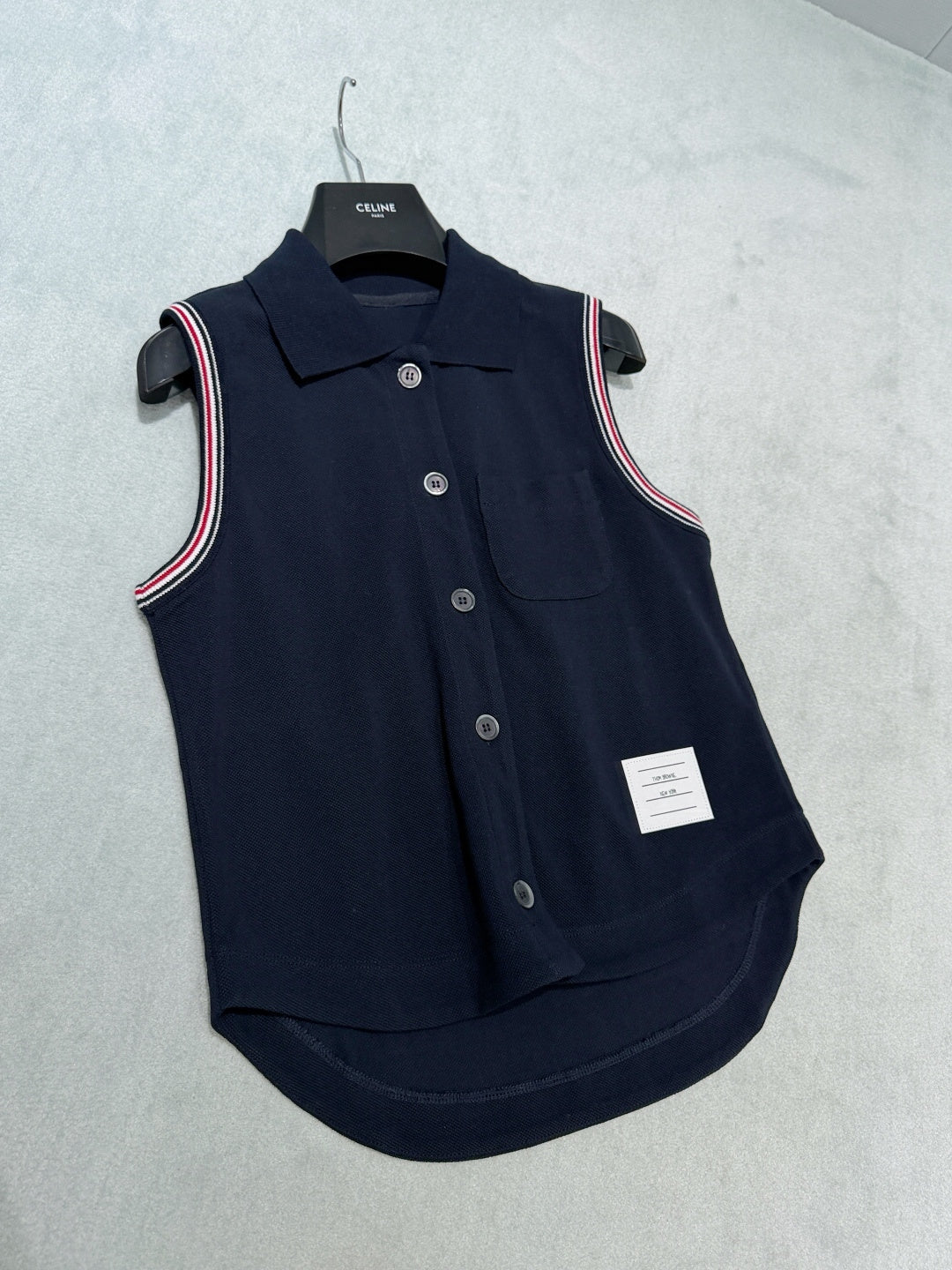 THOM 26S SLEEVELESS POLO SHIRT STYLE 263