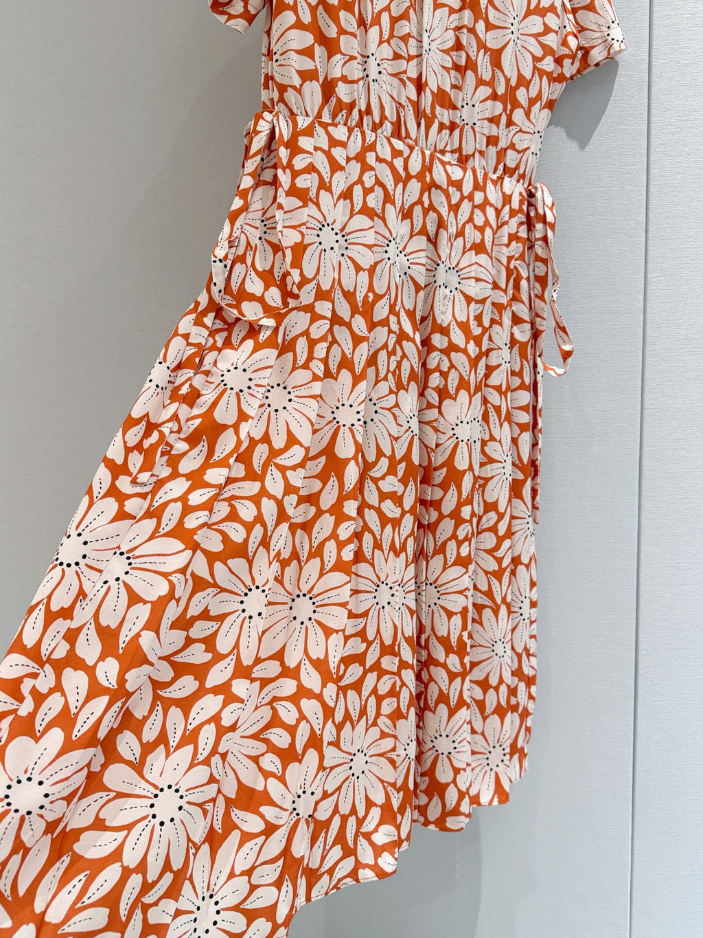 PRADA 26S PRINTED PLEATED DRESS STYLE 987