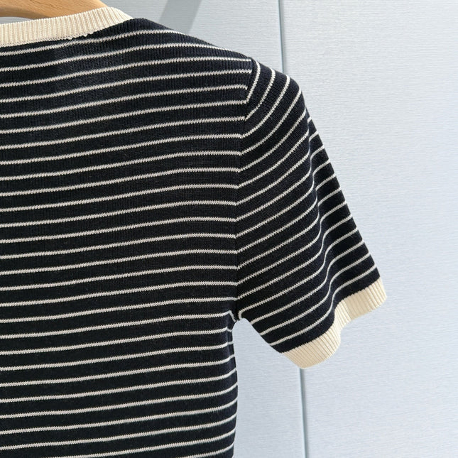 VALENTINO 26S SHORT-SLEEVE KNIT T-SHIRT 389