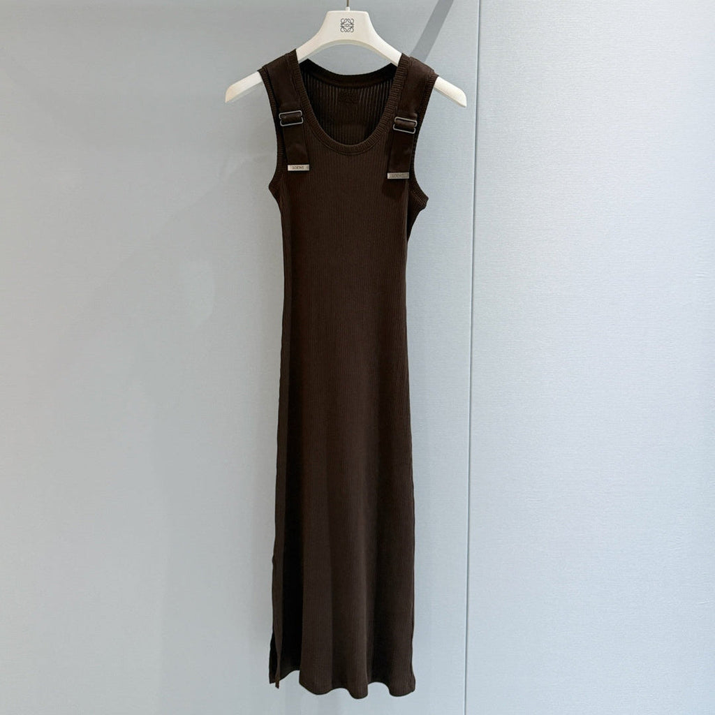 LOEWE 26S KNIT MIDI DRESS 564