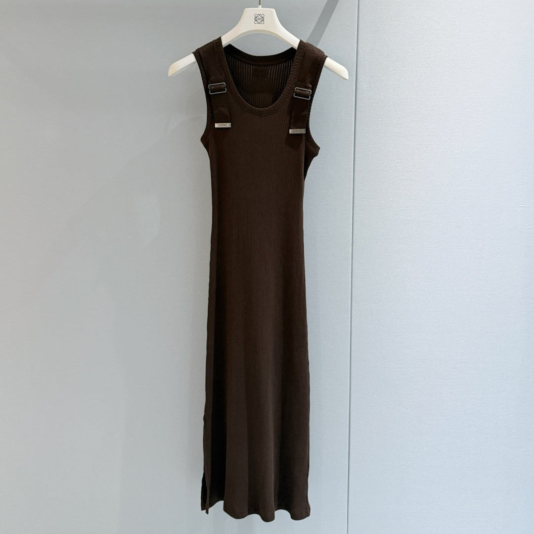 LOEWE 26S KNIT MIDI DRESS 564