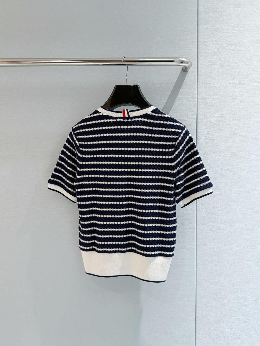 THOM 26S SHORT-SLEEVE KNIT TOP STYLE 198
